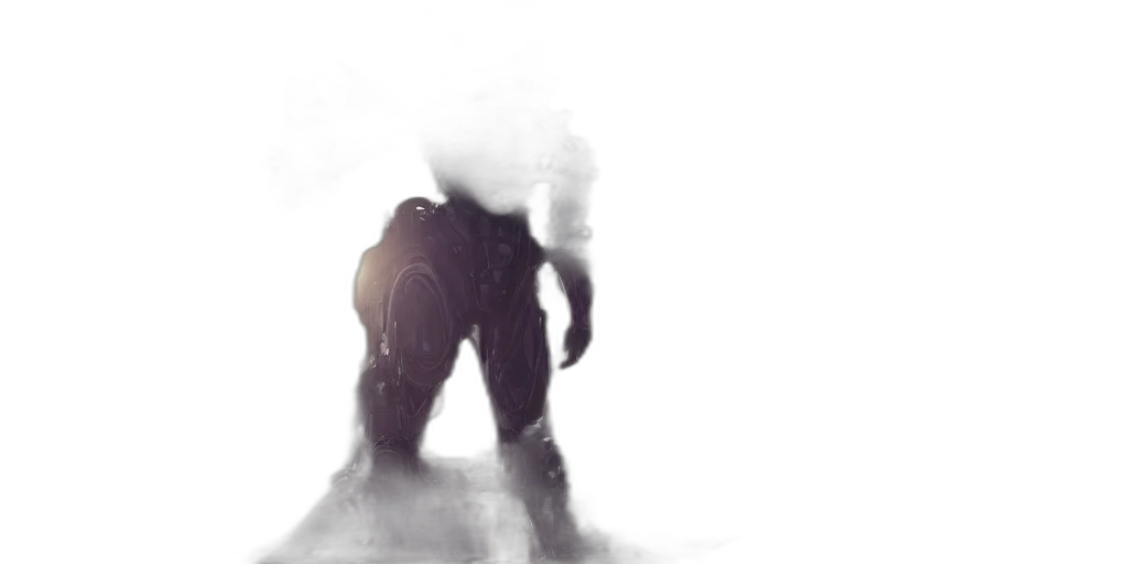 robot, mask, creature, weapon transparent PNG cut-out