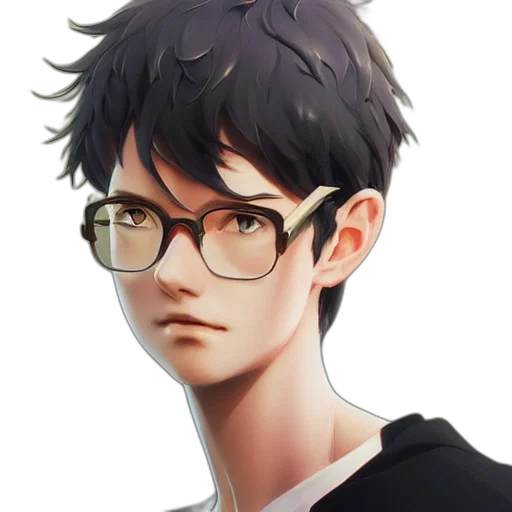 face, staff, mask, anime transparent PNG cut-out