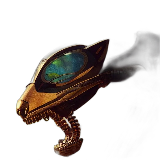 robot, creature, jewelry, dragon transparent PNG cut-out
