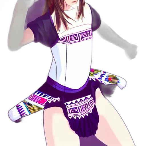 dress, anime, pixel art, fantasy art transparent PNG cut-out