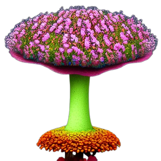 tree, flower, crown, umbrella transparent PNG cut-out
