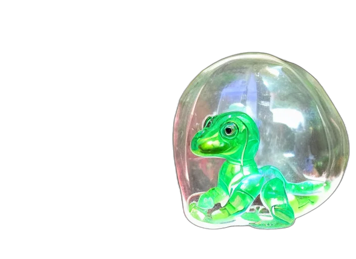 dragon, creature, bottle, animal transparent PNG cut-out
