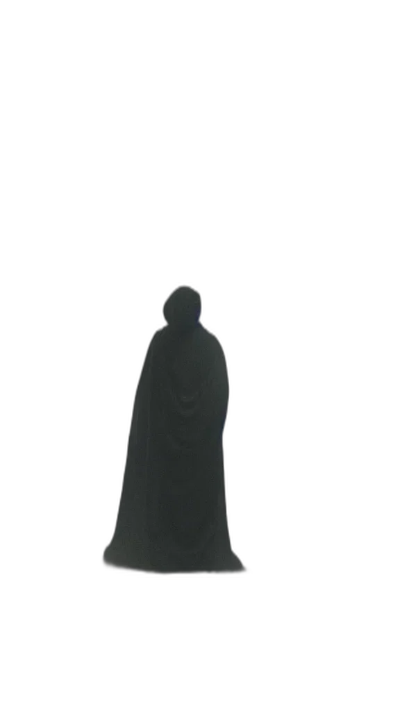 umbrella, hat, staff, jacket transparent PNG cut-out