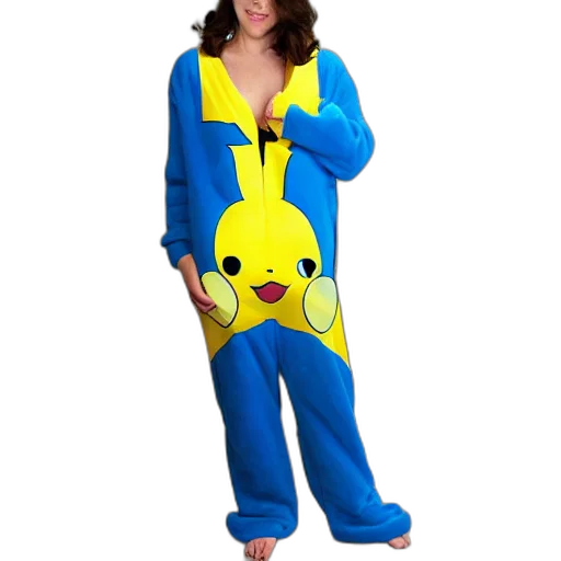 dress, pikachu, adult, onesie transparent PNG cut-out