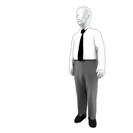 staff, robot, jacket, face transparent PNG cut-out