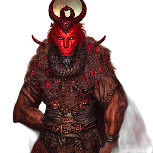 mask, staff, creature, fantasy art transparent PNG cut-out