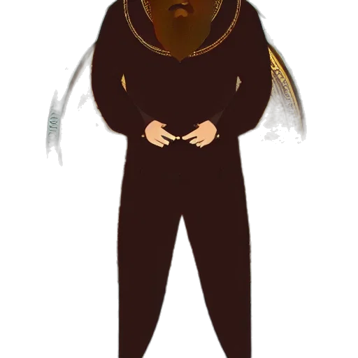 staff, creature, mask, jacket transparent PNG cut-out