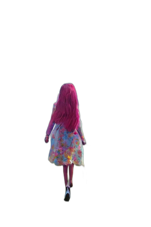 dress, hair, jacket, umbrella transparent PNG cut-out