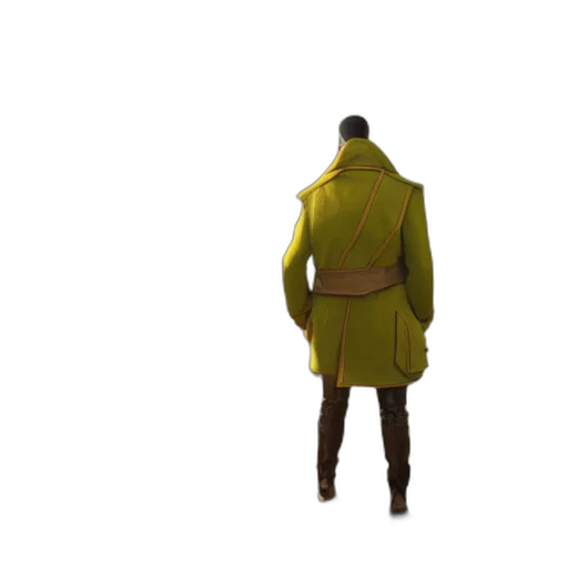 jacket, staff, sword, weapon transparent PNG cut-out