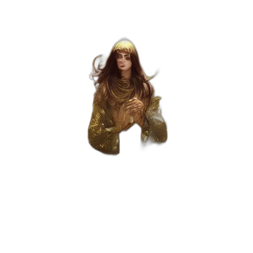 staff, creature, jewelry, crown transparent PNG cut-out