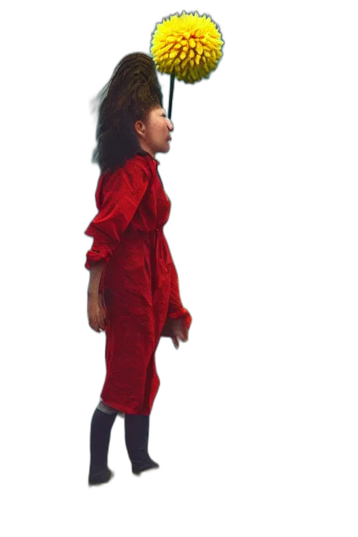 dress, staff, jacket, creature transparent PNG cut-out