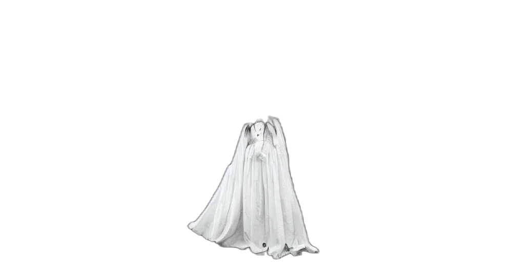dress, mask, jacket, creature transparent PNG cut-out