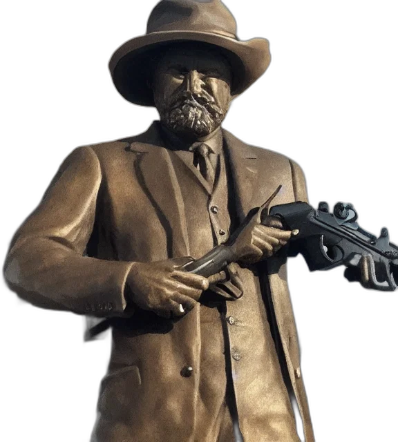 weapon, staff, face, hat transparent PNG cut-out