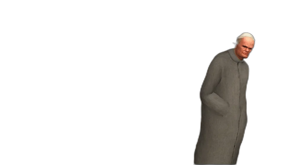 dress, mask, face, staff transparent PNG cut-out