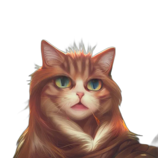 crown, animal, staff, creature transparent PNG cut-out