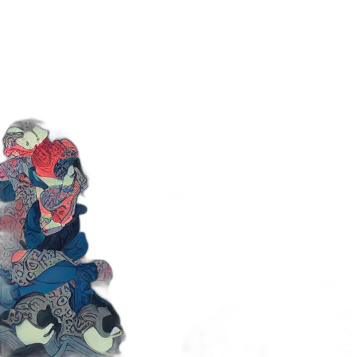 mask, jewelry, staff, dragon transparent PNG cut-out