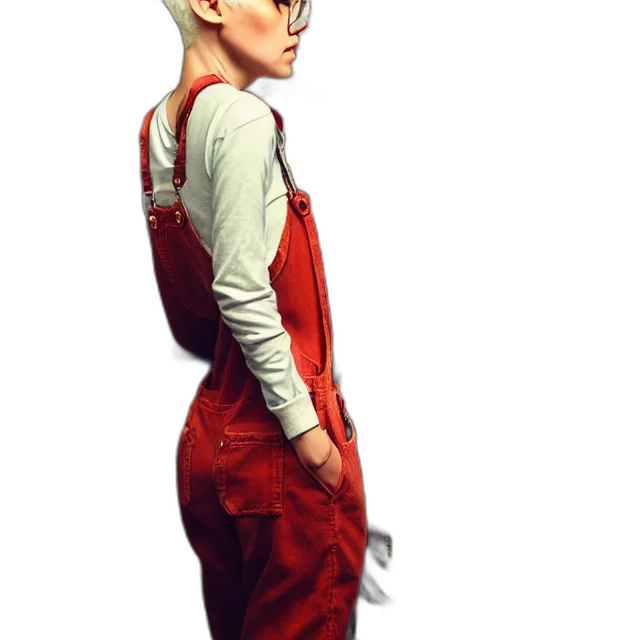 staff, dress, jacket, concept art transparent PNG cut-out