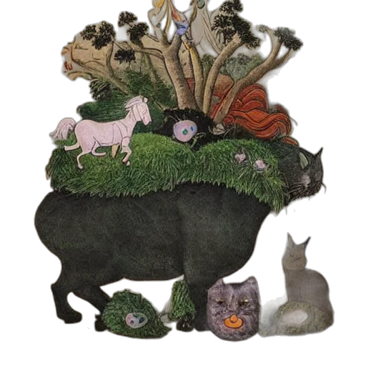 crown, hat, animal, mask transparent PNG cut-out