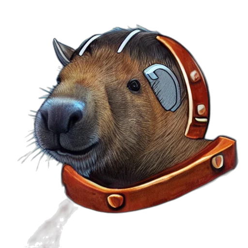 animal, staff, hat, creature transparent PNG cut-out