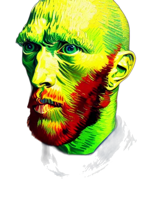face, mask, creature, jacket transparent PNG cut-out