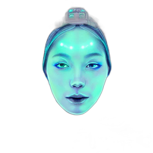 mask, face, robot, crown transparent PNG cut-out