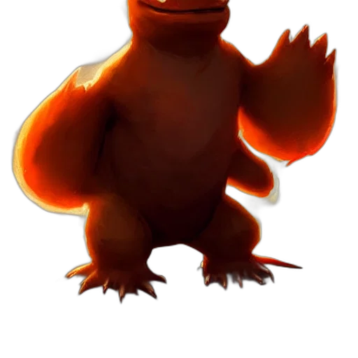 creature, animal, dragon, staff transparent PNG cut-out