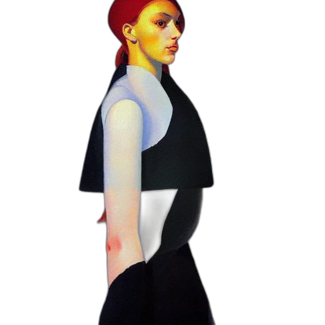 dress, jacket, jewelry, 3d render transparent PNG cut-out