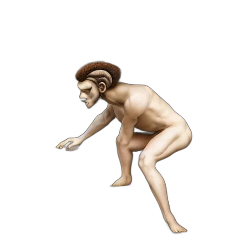 creature, animal, hair, concept art transparent PNG cut-out