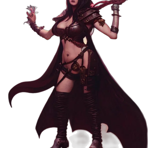concept art, fantasy art, comic book art, pixel art transparent PNG cut-out