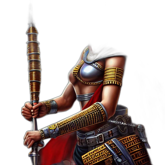 sword, weapon, jewelry, staff transparent PNG cut-out