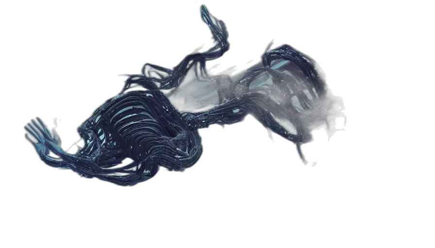 hair, mask, dragon, creature transparent PNG cut-out