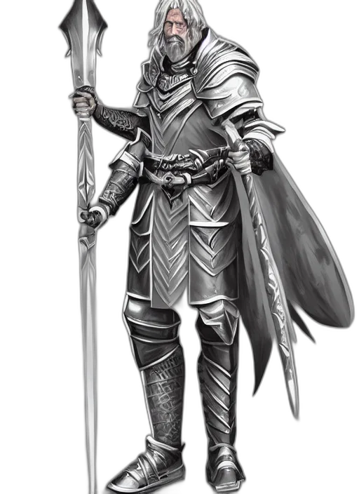 sword, staff, weapon, dragon transparent PNG cut-out