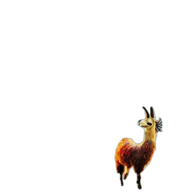 animal, creature, dress, hair transparent PNG cut-out
