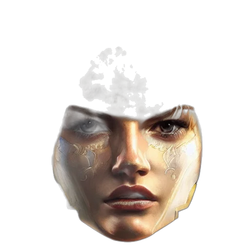 face, mask, crown, hat transparent PNG cut-out