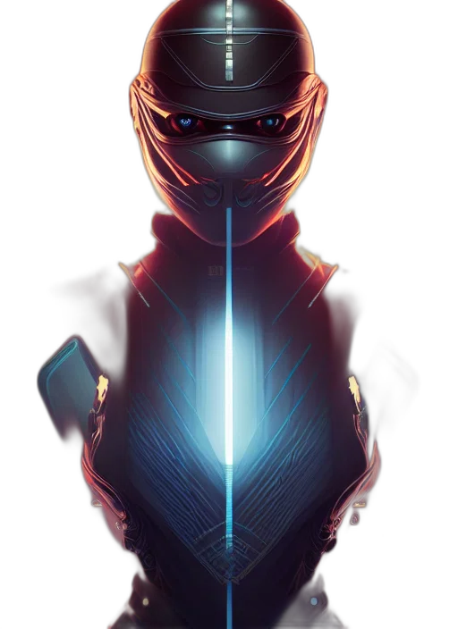 robot, mask, sword, weapon transparent PNG cut-out