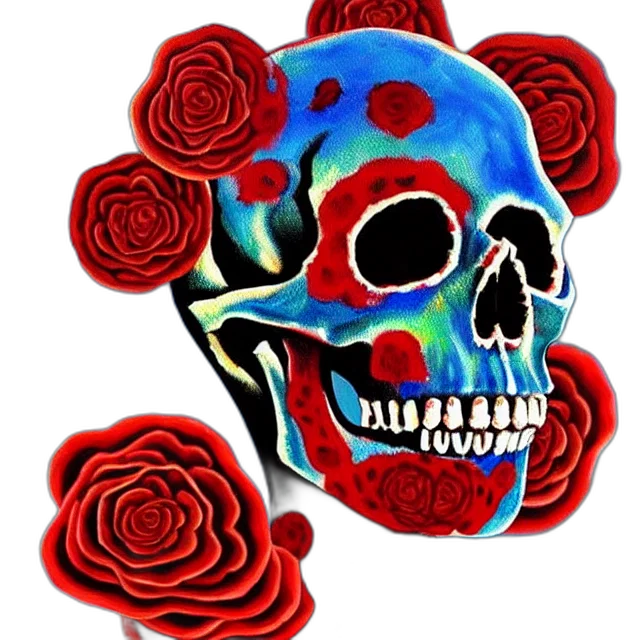 flower, mask, jewelry, photorealistic transparent PNG cut-out