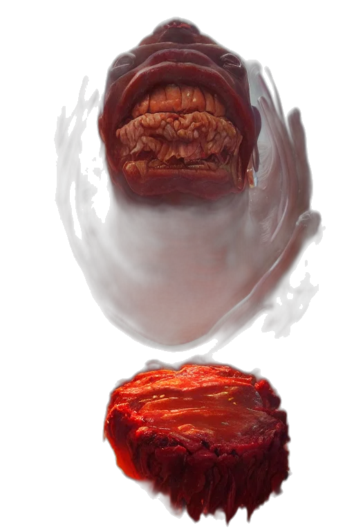 food, creature, mask, crown transparent PNG cut-out