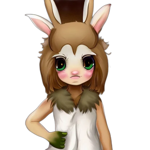 animal, creature, staff, pixel art transparent PNG cut-out