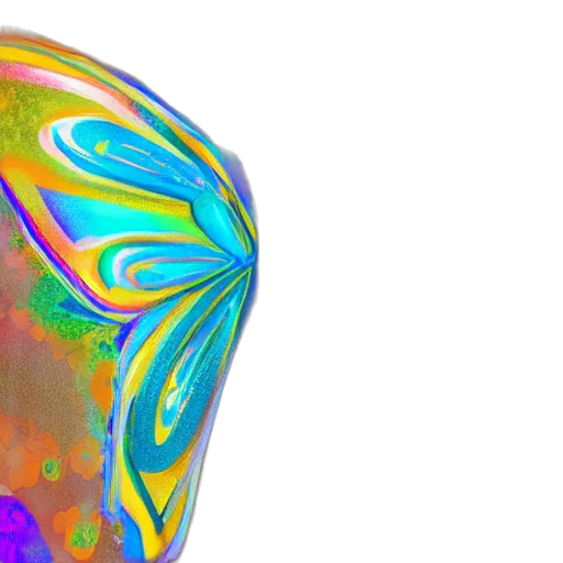 mask, face, photorealistic, neon transparent PNG cut-out