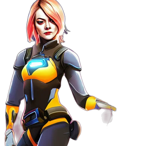 jacket, concept art, comic book art, 3d render transparent PNG cut-out