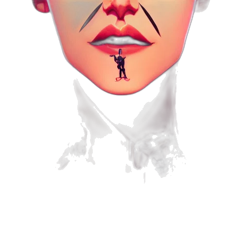mask, face, staff, robot transparent PNG cut-out
