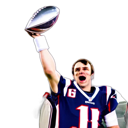 portrait, new, england, patriots transparent PNG cut-out