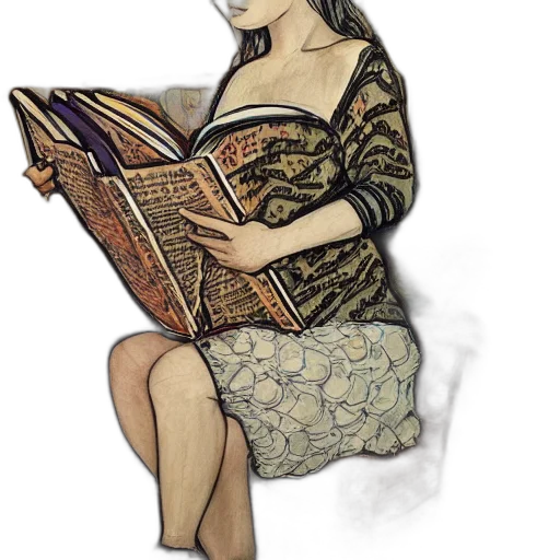 dress, mask, comic book art, cartoon transparent PNG cut-out