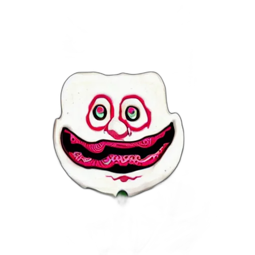 mask, jewelry, face, 3d render transparent PNG cut-out