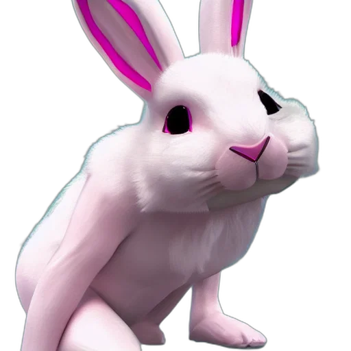 animal, creature, 3d render, concept art transparent PNG cut-out