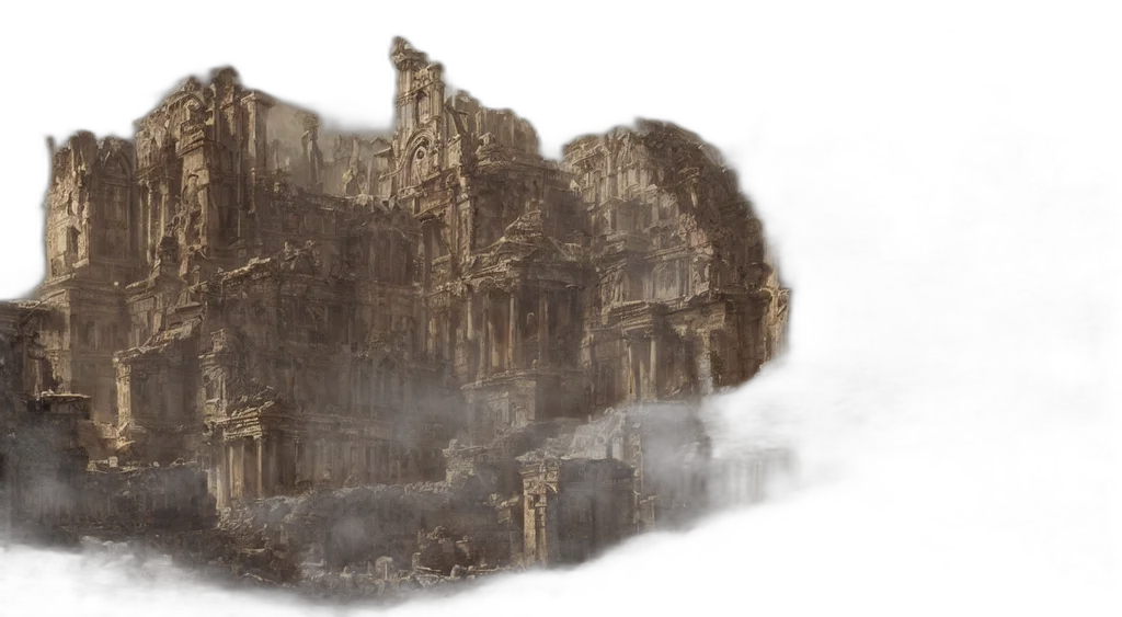 concept art, fantasy art, 3d render, photorealistic transparent PNG cut-out