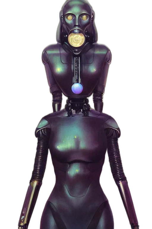 robot, dress, jewelry, mask transparent PNG cut-out