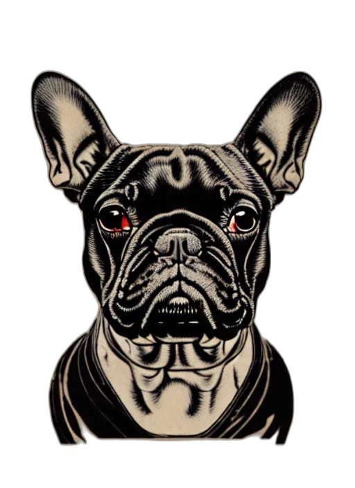 animal, face, photorealistic, comic book art transparent PNG cut-out