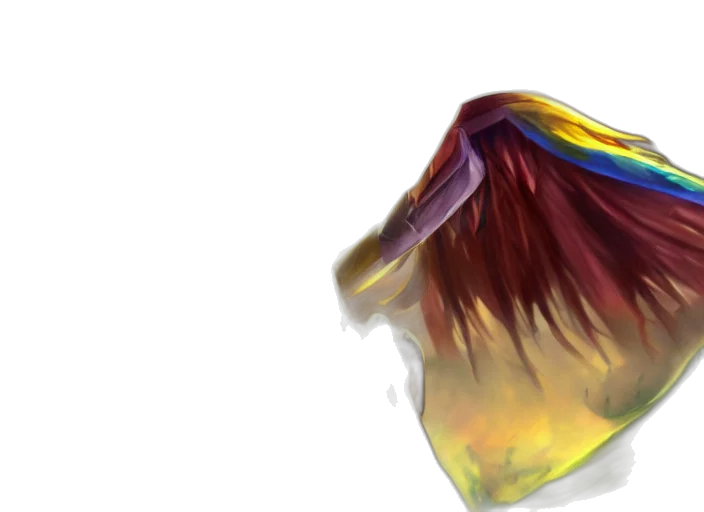 hair, crown, dragon, mask transparent PNG cut-out