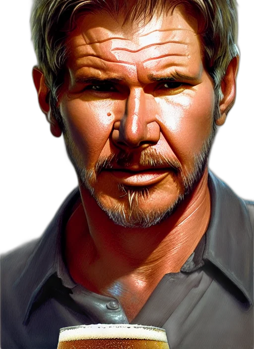 face, staff, photorealistic, comic book art transparent PNG cut-out